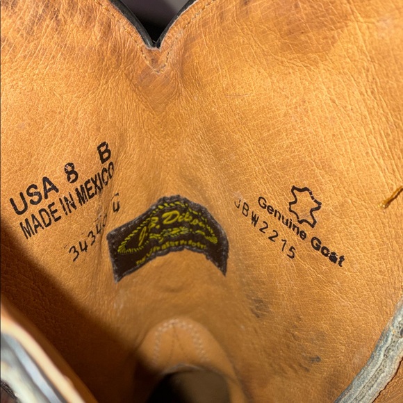 Jb Dillion Womens Crystal Stones Women's Cowboy Boots size 8 - Picture 8 of 8